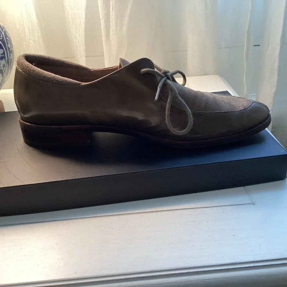 Elegant Olive Green Woman’s Dress Loafers